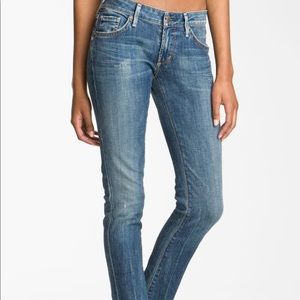 Citizens of humanity racer skinny jeans size 26